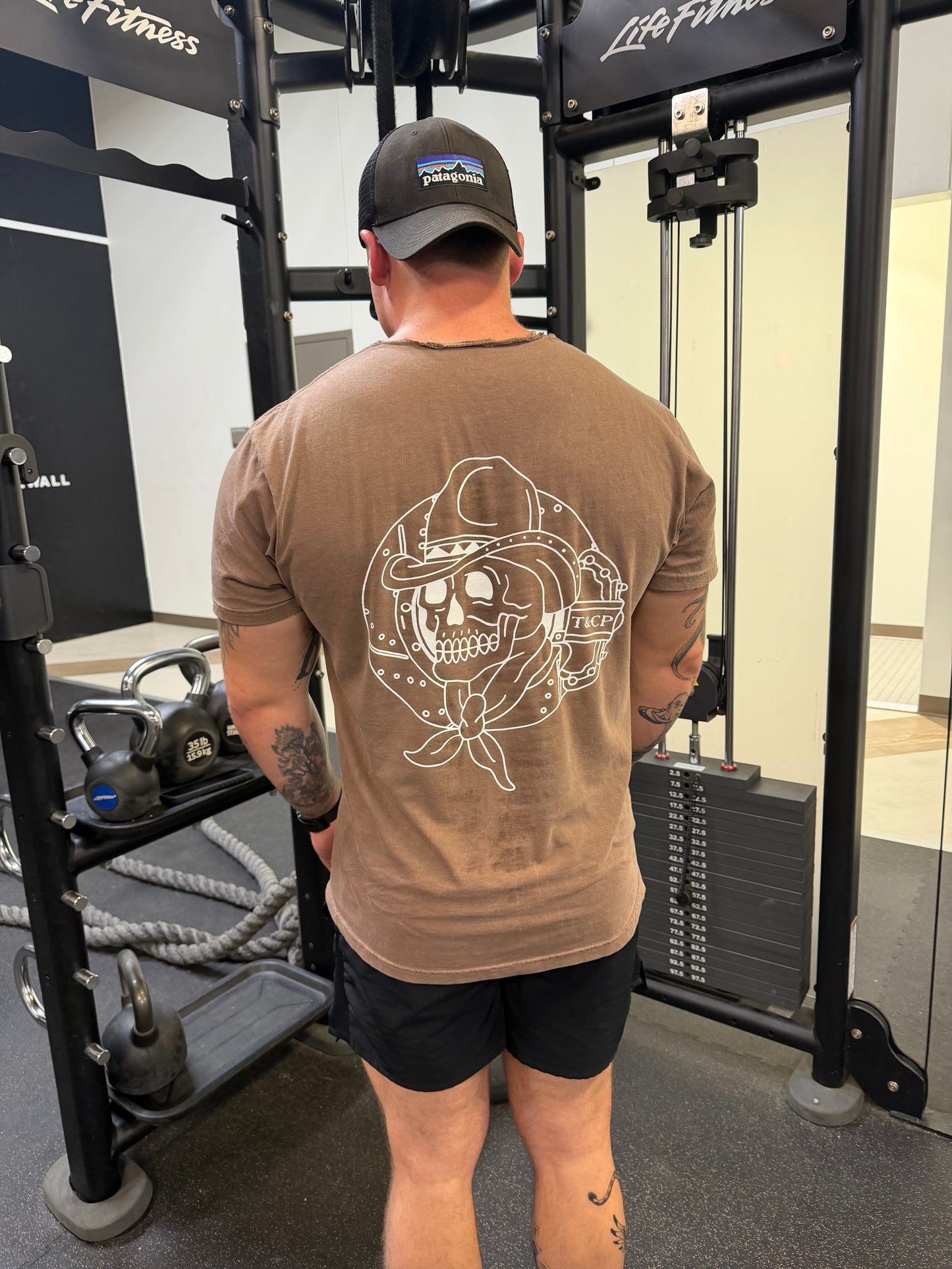 cowboy short sleeve t-shirt