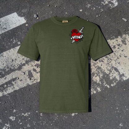 Green coffin